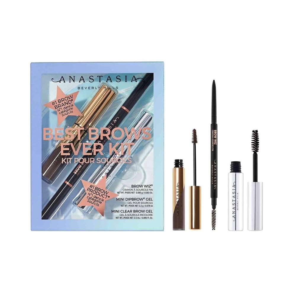 Anastasia Best Brows Ever Kit “Ebony” color